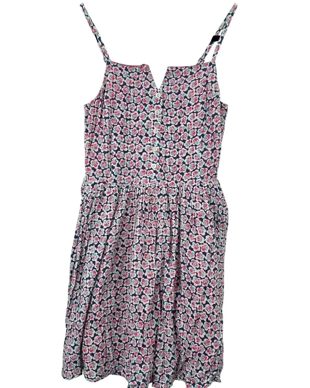Johnnie B Boden Dress Girls 13-14Y Floral Smocked Sundress Spring Summer Pink